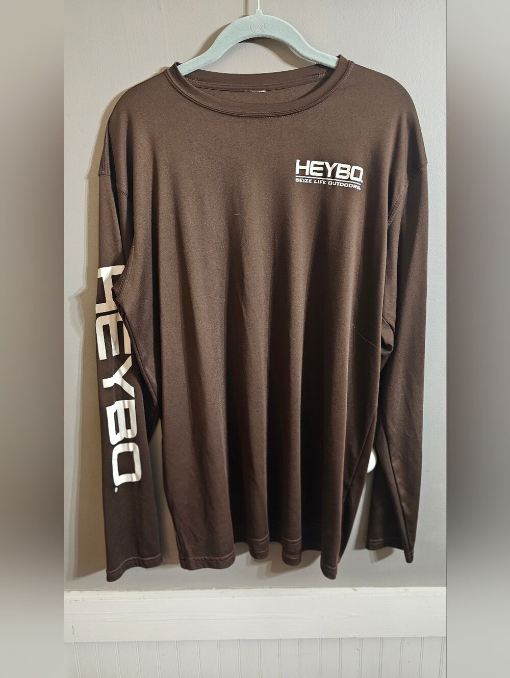 HEYBO Men's Long Sleeve Shirt Hunting Dogs Lab